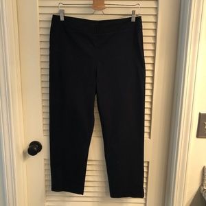 Talbots Navy Blue Ankle Pant  Size 8